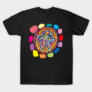 Abstract floral T-Shirt